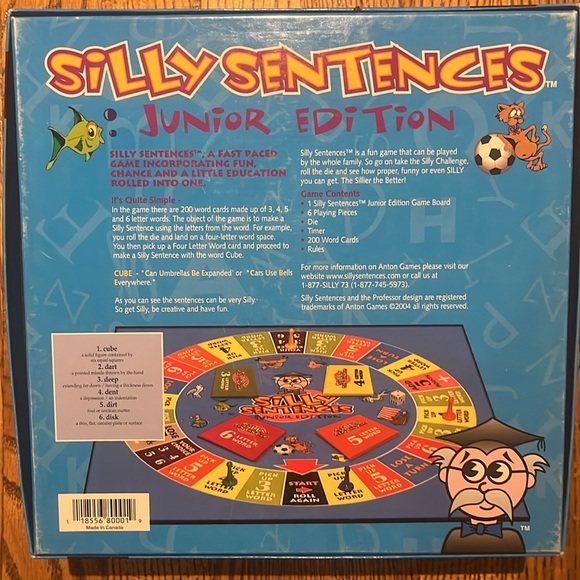 2004 Silly Sentences Junior Edition - Picture 2 of 3